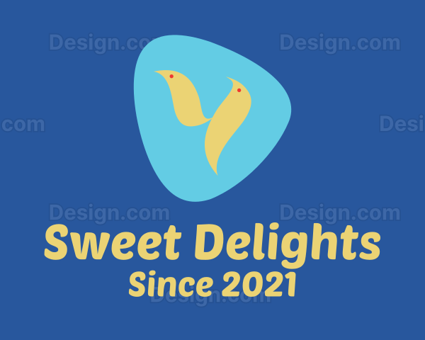 Yellow Baby Bird Logo