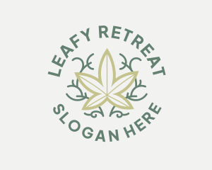 Cannabis Hemp Weed  logo design