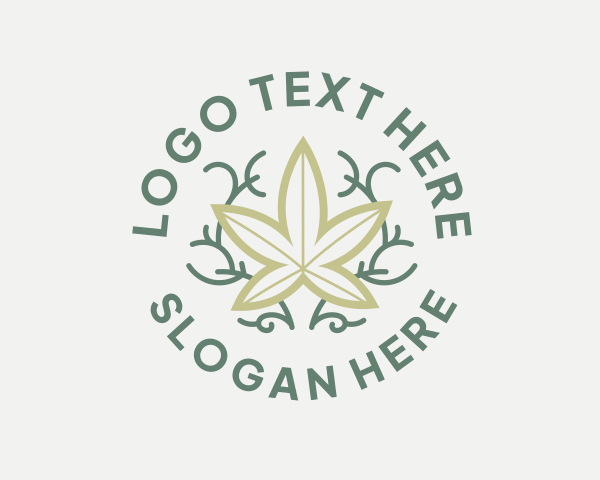 Hemp logo example 2