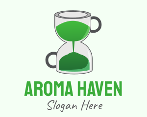 Tea Hour Glass logo design