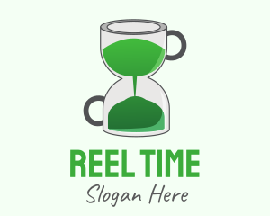 Tea Hour Glass logo design