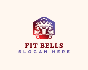 Muscle Gym Fitness  logo design