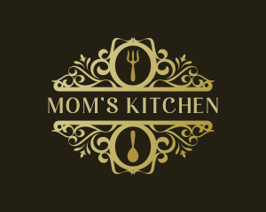 Restaurant Kitchen Gourmet logo design