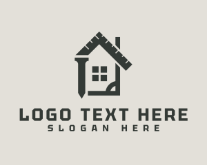 Home Renovation Construction Logo