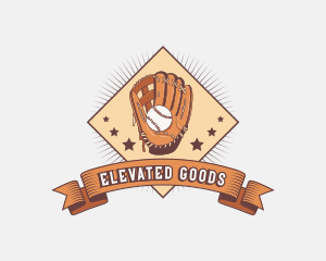 Baseball Sports Gloves logo design