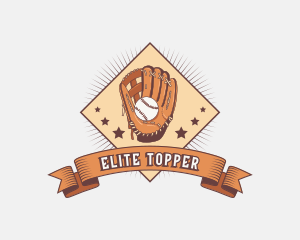 Baseball Sports Gloves logo design