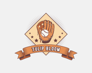 Baseball Sports Gloves logo design