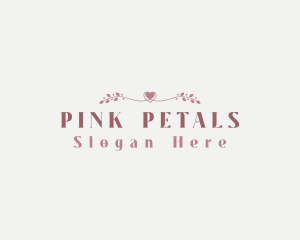 Heart Beauty Fashion logo design