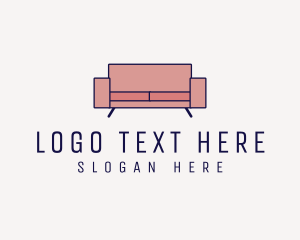 Modern Loveseat Couch logo