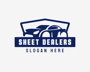 Racing Car Dealer logo design