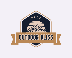 Mountain Peak Adventure logo design