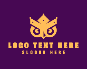 Golden Owl King  Logo