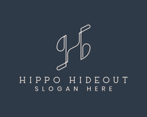 Stylist Boutique Letter H logo design