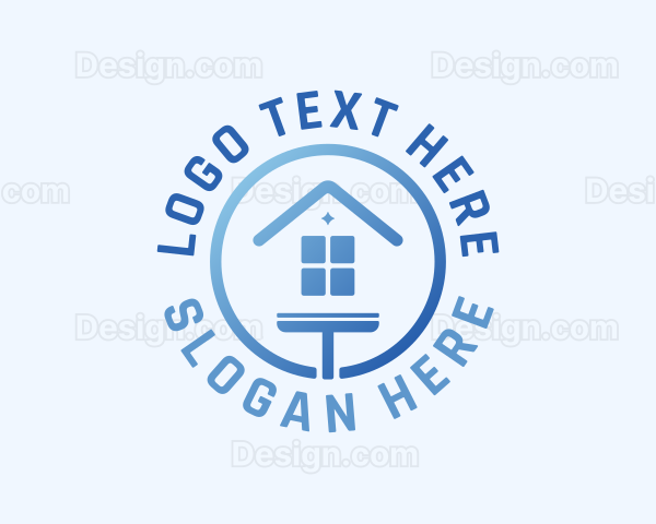 House Squilgee Cleaning Logo