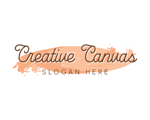 Makeup Artist Wordmark logo design