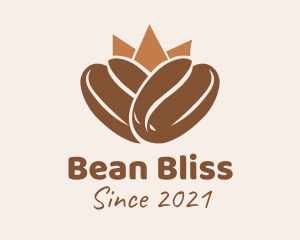 Royal Coffee Bean  logo design