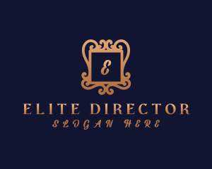 Elegant Ornamental Crest  logo design