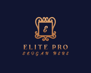 Elegant Ornamental Crest  logo design