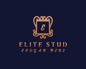 Elegant Ornamental Crest  logo design