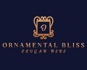 Elegant Ornamental Crest  logo