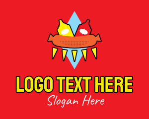 Retro Hot Dog Stand logo