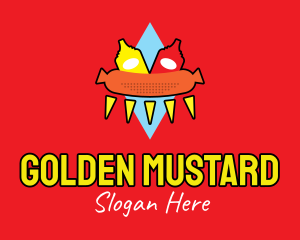 Retro Hot Dog Stand logo
