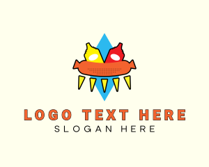 Retro Hot Dog Stand logo