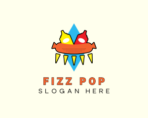 Retro Hot Dog Stand logo design