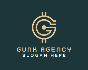 Digital Money Letter G logo design