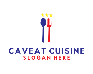 Utensil Star Cuisine logo design