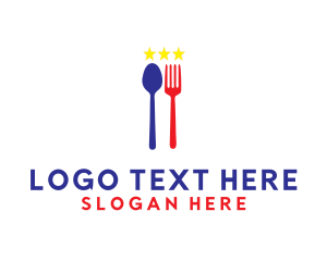 Cuisine - Utensil Star Cuisine logo design