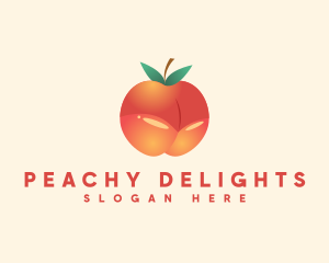 Erotic Peach Underwear logo design