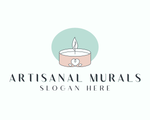 Decor Scented Candle logo design