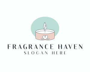 Decor Scented Candle logo design