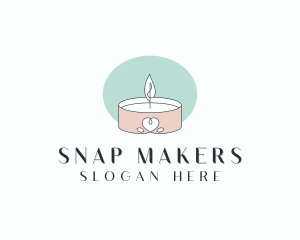 Decor Scented Candle logo design