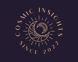 Mystic Moon Astronomy logo design