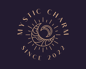 Mystic Moon Astronomy logo design