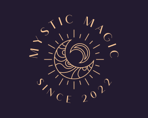 Mystic Moon Astronomy logo design