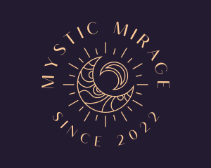 Mystic Moon Astronomy logo design