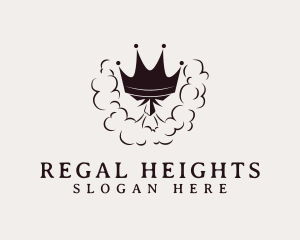 Regal Smoking Man logo design