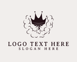 Puff - Regal Smoking Man logo design