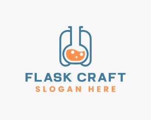 Flask Liquid Experiment  logo