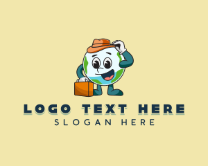 Planet Earth Luggage logo