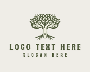 Natural Tree Landscaping Logo