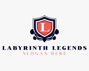 Security Shield Letter L logo design