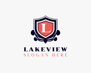 Security Shield Letter L logo design