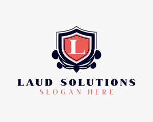 Security Shield Letter L logo design