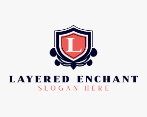 Security Shield Letter L logo design