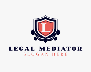 Security Shield Letter L logo design