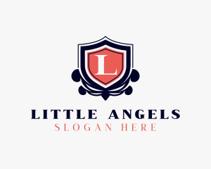 Security Shield Letter L logo design